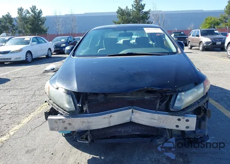 2012 Honda Civic Lx из США, поврежденный, VIN 19XFB2F5XCE350010